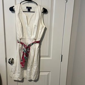 White vineyard vines dress